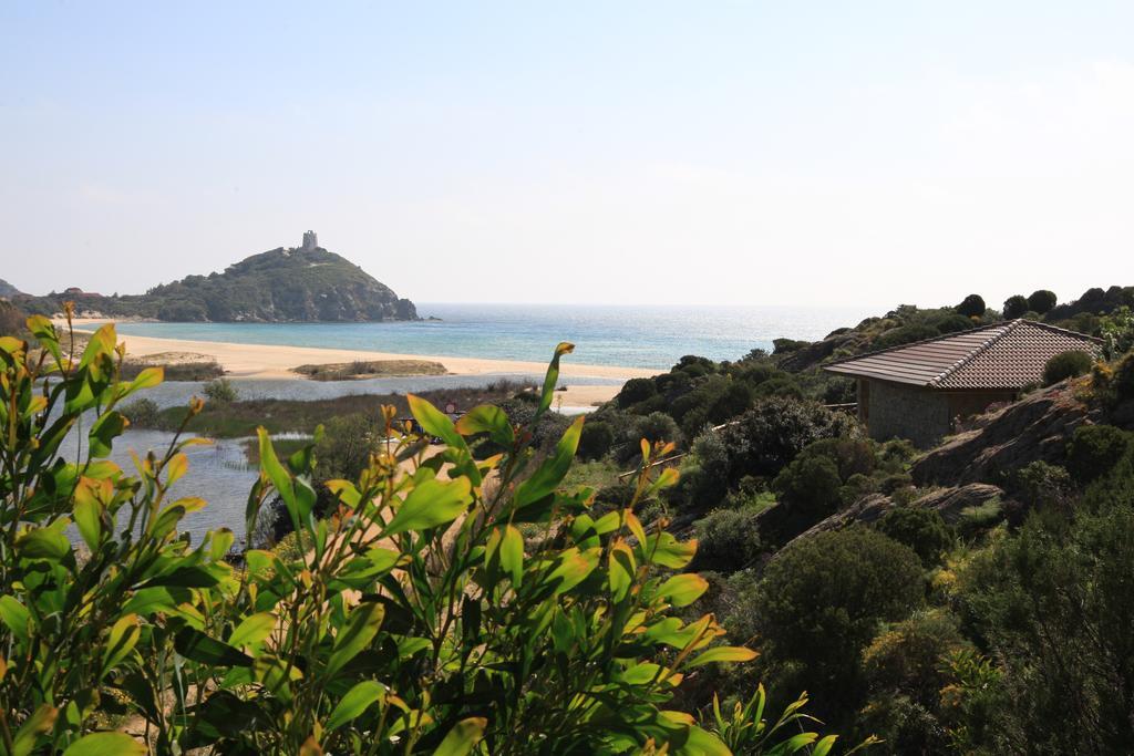 Case Sul Mare Residenze Di Bes Chia Exteriér fotografie